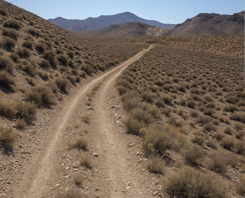 Beatty desert landscape